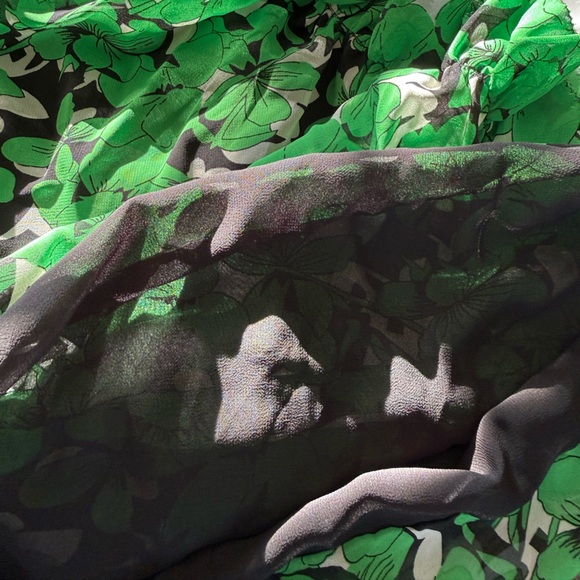 ASTR The Label Green Floral Dress size small - Picture 7 of 9